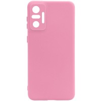 Чехол Silicone Cover Full Camera without Logo (A) для Xiaomi Redmi Note 10 Pro Розовый (19783)