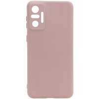 Чехол Silicone Cover Full Camera without Logo (A) для Xiaomi Redmi Note 10 Pro Розовый (19784)