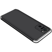 Пластиковая накладка GKK LikGus 360 градусов (opp) для Xiaomi Redmi Note 10 / Note 10s Чорний (22189)