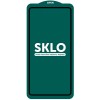 Защитное стекло SKLO 5D (full glue) для Xiaomi Mi 11 Lite Чорний (22005)