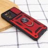 Ударостійкий чохол Camshield Serge Ring for Magnet для Xiaomi Redmi Note 10 / Note 10s Красный (33855)