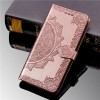 Кожаный чехол (книжка) Art Case с визитницей для TECNO POP 4 Pro Рожевий (20039)