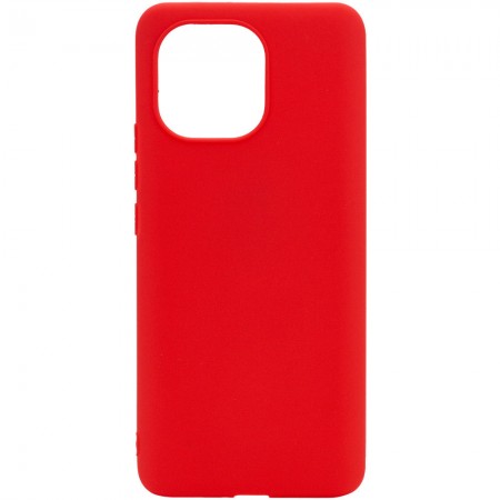 Силиконовый чехол Candy для Xiaomi Mi 11 Lite Красный (20913)