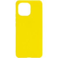 Силиконовый чехол Candy для Xiaomi Mi 11 Lite Желтый (20910)