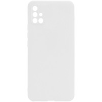 Силиконовый чехол Candy Full Camera для Samsung Galaxy A71 Білий (20352)
