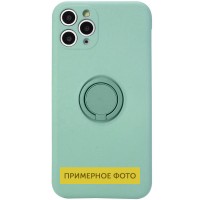 Чехол TPU Candy Ring Full Camera для Oppo A15s / A15 Бірюзовий (20942)