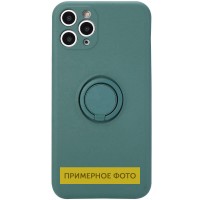 Чехол TPU Candy Ring Full Camera для Oppo A15s / A15 Зелений (20943)