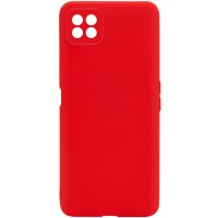 Силиконовый чехол Candy Full Camera для Oppo A53 5G / A73 5G Красный (20427)