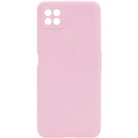 Силиконовый чехол Candy Full Camera для Oppo A53 5G / A73 5G Розовый (20974)