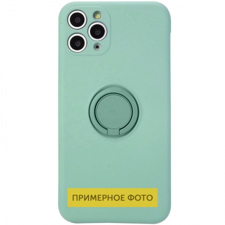 Чехол TPU Candy Ring для Xiaomi Redmi Note 9 4G / Redmi 9 Power / Redmi 9T Бирюзовый (20977)