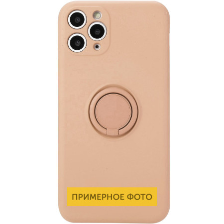 Чехол TPU Candy Ring для Xiaomi Redmi Note 9 4G / Redmi 9 Power / Redmi 9T Рожевий (20982)