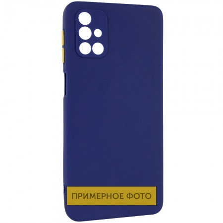 Чехол TPU Square Full Camera для Oppo A15s / A15 Синий (21329)