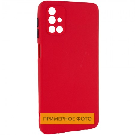 Чехол TPU Square Full Camera для Xiaomi Poco M3 Красный (21348)