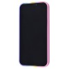 Чехол Silicone case Full Rainbow для Apple iPhone 11 (6.1'') Рожевий (22737)