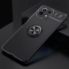 TPU чехол Deen ColorRing под магнитный держатель (opp) для Xiaomi Mi 11 Lite Черный (21577)