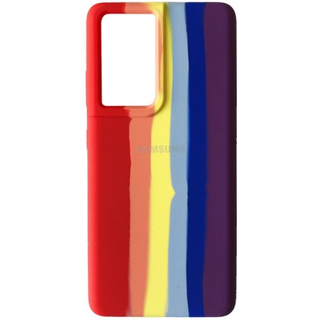 Чехол Silicone Cover Full Rainbow для Samsung Galaxy A52 4G / A52 5G З малюнком (23545)