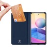 Чехол-книжка Dux Ducis с карманом для визиток для Xiaomi Redmi Note 10 5G / Poco M3 Pro Синій (21640)