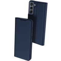 Чехол-книжка Dux Ducis с карманом для визиток для Samsung Galaxy S21 FE Синий (21646)