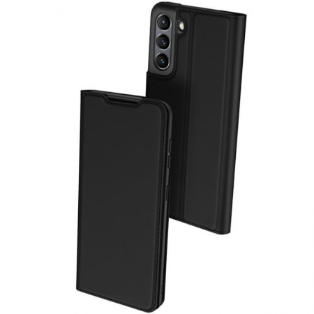 Чехол-книжка Dux Ducis с карманом для визиток для Samsung Galaxy S21 FE Чорний (21647)