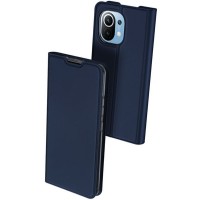 Чехол-книжка Dux Ducis с карманом для визиток для Xiaomi Mi 11 Lite Синій (21649)