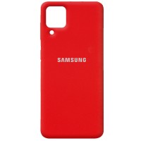 Чехол Silicone Cover Full Protective (AA) для Samsung Galaxy A22 4G / M32 Червоний (31962)