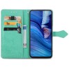 Кожаный чехол (книжка) Art Case с визитницей для Xiaomi Redmi Note 10 5G / Poco M3 Pro Бирюзовый (21837)