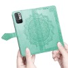 Кожаный чехол (книжка) Art Case с визитницей для Xiaomi Redmi Note 10 5G / Poco M3 Pro Бірюзовий (21837)