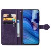 Кожаный чехол (книжка) Art Case с визитницей для Xiaomi Redmi Note 10 5G / Poco M3 Pro Фіолетовий (21841)