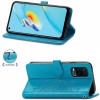 Кожаный чехол (книжка) Art Case с визитницей для Oppo A54 4G Синій (21827)