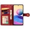 Кожаный чехол книжка GETMAN Gallant (PU) для Xiaomi Redmi Note 10 5G / Poco M3 Pro Червоний (21870)