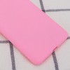 Силиконовый чехол Candy для Samsung Galaxy A03s Розовый (24312)
