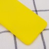 Силиконовый чехол Candy для Samsung Galaxy A03s Жовтий (24308)