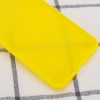 Силиконовый чехол Candy для Samsung Galaxy A03s Жовтий (24308)