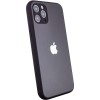 TPU+Glass чехол Matte Candy Full camera для Apple iPhone 11 Pro Max (6.5'') Чорний (22222)