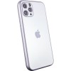 TPU+Glass чехол Matte Candy Full camera для Apple iPhone 11 Pro (5.8'') Білий (22213)