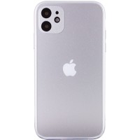 TPU+Glass чехол Matte Candy Full camera для Apple iPhone 12 (6.1'') Білий (22228)