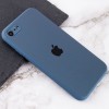 TPU+Glass чехол Matte Candy Full camera для Apple iPhone 7 / 8 / SE (2020) (4.7'') Синій (22251)