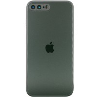TPU+Glass чехол Matte Candy Full camera для Apple iPhone 7 plus / 8 plus (5.5'') Зелений (22253)