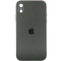 TPU+Glass чехол Matte Candy Full camera для Apple iPhone XR (6.1'') Зелёный (22425)
