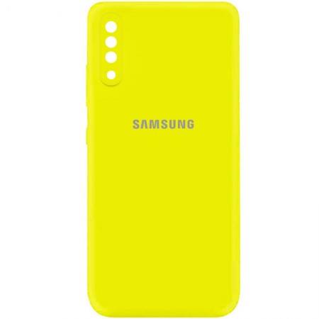 Чехол Silicone Cover My Color Full Camera (A) для Samsung Galaxy A50 (A505F) / A50s / A30s Желтый (22574)