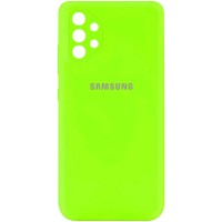 Чехол Silicone Cover My Color Full Camera (A) для Samsung Galaxy A72 4G / A72 5G Салатовый (21744)