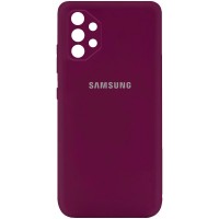 Чехол Silicone Cover My Color Full Camera (A) для Samsung Galaxy A72 4G / A72 5G Красный (21748)