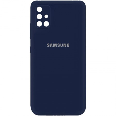 Чехол Silicone Cover My Color Full Camera (A) для Samsung Galaxy A71 Синий (24021)