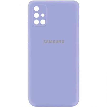 Чехол Silicone Cover My Color Full Camera (A) для Samsung Galaxy A71 Сиреневый (21736)