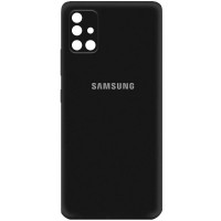 Чехол Silicone Cover My Color Full Camera (A) для Samsung Galaxy A71 Чорний (21734)