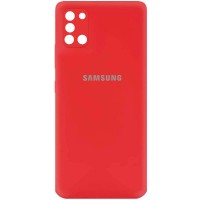 Чехол Silicone Cover My Color Full Camera (A) для Samsung Galaxy A31 Красный (21668)