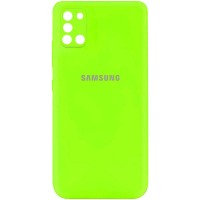 Чехол Silicone Cover My Color Full Camera (A) для Samsung Galaxy A31 Салатовый (21665)