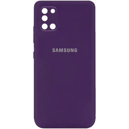 Чехол Silicone Cover My Color Full Camera (A) для Samsung Galaxy A31 Фиолетовый (21751)