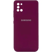 Чехол Silicone Cover My Color Full Camera (A) для Samsung Galaxy A31 Красный (21667)