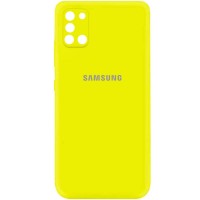 Чехол Silicone Cover My Color Full Camera (A) для Samsung Galaxy A31 Жовтий (21664)